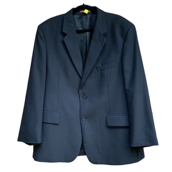 Ralph Lauren Other - RALPH LAUREN Black Pure New Wool Two Button Sports Coat Blazer Size 44S